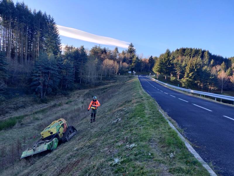 Location robot de pente