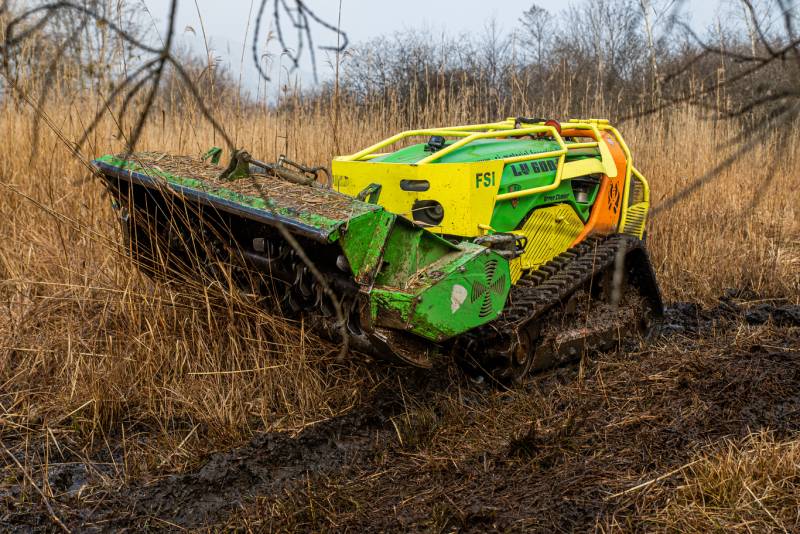 Comment Broyer une zone humide sans abimer le sol dans la région d'Annecy